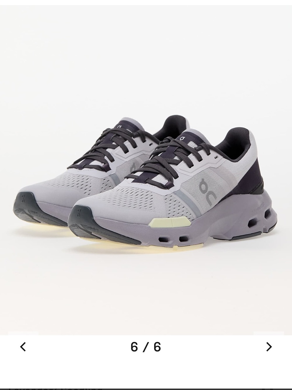On Cloudnova Lightweight Gray Running Sneakers